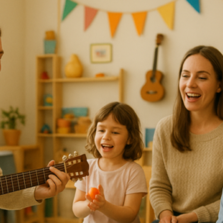 Musikterapi med familier